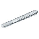 M4 Stockschraube Länge 20mm Stahl verzinkt gewalztes...