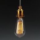 Danlamp E27 Vintage Deko LED Edison Gold Lamp 240V/4W 2000K 250 Lumen