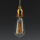 Danlamp E27 Vintage Deko LED Edison Gold Lamp 240V/4W
