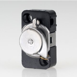 Einbau-Zugschalter 1-polig EIN/AUS 2A/250V L28x15x15mm mit Zugschnurführung für Lampen