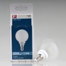E14 LED mini Globe satiniert 2,5W (20W) 230V Durchmesser...
