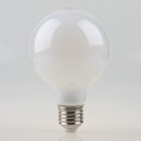 Sigor E27 LED Globe Filament Leuchtmittel 220-240V/7W=60W warmweiß Durchmesser 80mm dimmbar