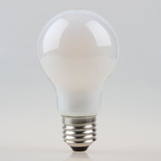 Sigor LED Filament Leuchtmittel 220-240V/8W=(67W) AGL-Form opal E27 Sockel warmweiß dimmbar