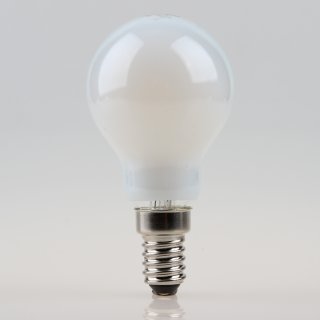 Sigor E14 LED Filament Tropfenlampe opal 4,5W = (35W) 400lm warmweiß dimmbar