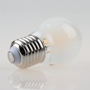 Sigor E27 LED Filament Tropfenlampe matt 4,5W = (40W) 470lm warmweiß dimmbar