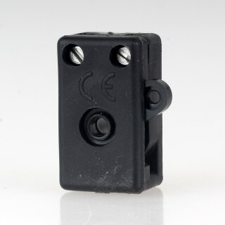 Einbau-Zugschalter 1-polig EIN/AUS 250V/2A L27x15x11mm mit Einlochbefestigung für Lampen