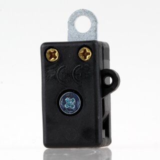 Einbau-Zugschalter 1-polig EIN/AUS 250V/2A 27x16x12mm mit Befestigungslasche für Lampen