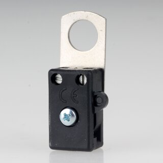Einbau-Zugschalter 1-polig EIN/AUS 250V/2A L27x16x12mm mit Befestigungslasche 10,5mm für Lampen