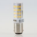 BA15d LED Leuchtmittel Lampe 3W 4000K kaltweiß für Nähmaschinen 300lm