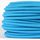 Textilkabel Stoffkabel hellblau 3-adrig 3x0,75 Gummischlauchleitung 3G 0,75 H03VV-F textilummantelt