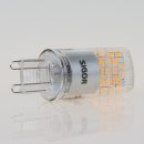 Sigor G9 LED Leuchtmittel Lampe Ecolux 3.5W/240V = (30W) 350lm warmweiß dimmbar