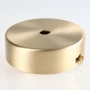 Lampen Metall Baldachin 80x25mm Messing matt für 1...