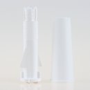 Zugentlaster Kunststoff weiß 15,3x50mm für...