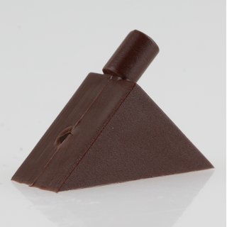 Häfele Bodenträger H3141 für Holz oder Glas KU braun zum...