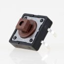 Mini Taster Print Platinentaster 1xEIN 12x12mm liegend...