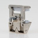 Häfele Bodenträger für Glasböden mit Klemmsicherung zum Einstecken Ixconnect SH-G-5035