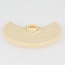Häfele Kabeldurchführung Kabeldurchlass rund 60mm Kunststoff beige