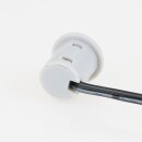 Häfele Druckschalter mit Zuleitung silber für 12mm Bohrloch 12-24V