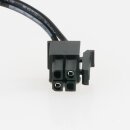 Häfele Druckschalter mit Zuleitung silber für 12mm Bohrloch 12-24V