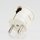 Schutzkontakt-Stecker Winkelstecker elfenbein 250V/16A