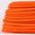 Textilkabel Stoffkabel orange 3-adrig 3x0,75 Gummischlauchleitung 3G 0,75 H03VV-F textilummantelt