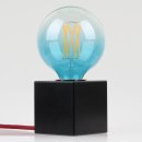 Danlamp E27 Vintage Deko LED Mega Edison Blue Lampe 125mm 240V/2,5W