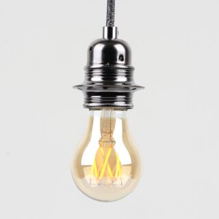 Danlamp E27 Deko LED Glühbirne Standard De Luxe Gold 60mm 240V/2W 2000K 100 Lumen
