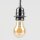 Danlamp E27 Deko LED Glühbirne Standard De Luxe Gold 60mm 240V/2W 2000K 100 Lumen