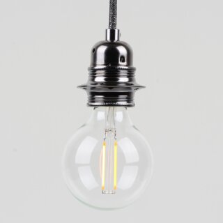 Danlamp E27 Vintage Deko LED Globe De Luxe One 80mm 240V/1W 2200K 100 Lumen