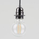 Danlamp E27 Vintage Deko LED Globe De Luxe One 80mm...
