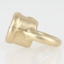 Ringnippel Metall Messing roh 18x22mm M10x1 Innengewinde für Lampen und Leuchtenbau
