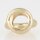 Ringnippel Metall Messing roh 18x22mm M10x1 Innengewinde für Lampen und Leuchtenbau