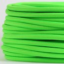Textilkabel Stoffkabel neon grün 3-adrig 3x0,75...