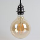 Danlamp E27 Deko LED Glühbirne Mega Edison Gold II Lampe 125mm 240V/4W 2000K 250 Lumen