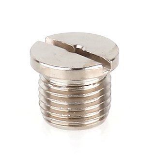 M10x1 T-Nippel Drahtseilhalter 12x10mm für Deckenhalter Befestigungsschlitz 1,5x1,6mm Messing vernickelt