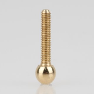 M3 Kugelkopfschraube 20x6mm Messing roh