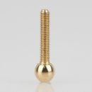 M3 Kugelkopfschraube 20x6mm Messing roh