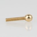 M3 Kugelkopfschraube 20x6mm Messing roh
