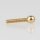 M3 Kugelkopfschraube 20x6mm Messing roh