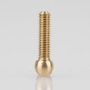 M4 Kugelkopfschraube 20x6mm Messing roh