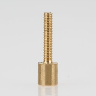 M3 Zylinderkopfschraube 21,5x6mm Messing roh