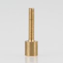 M3 Zylinderkopfschraube 21,5x6mm Messing roh