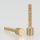 M3 Zylinderkopfschraube 26,5x6mm Messing roh