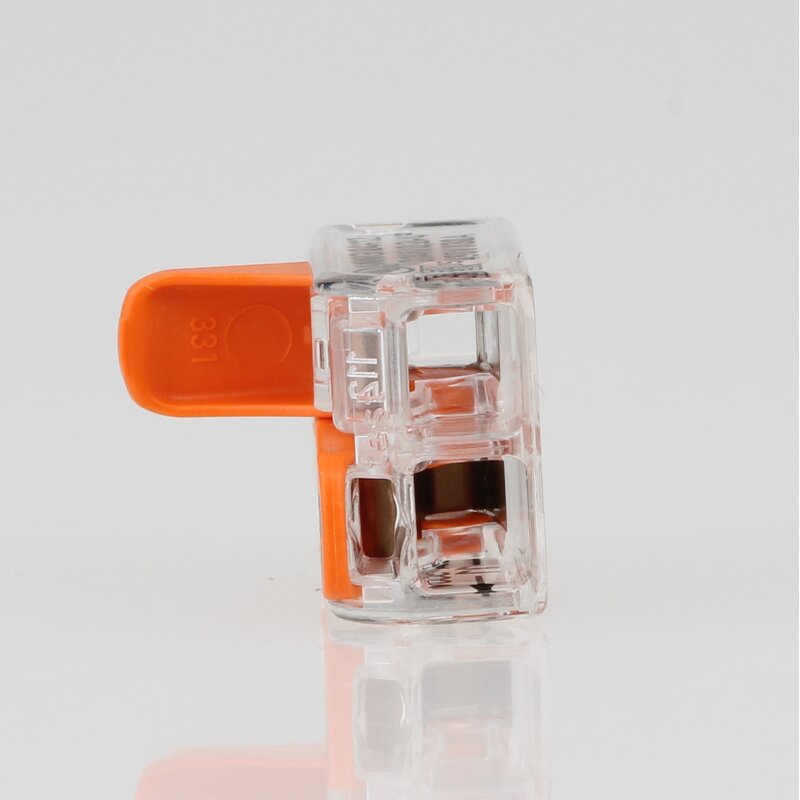 WAGO 221-412 COMPACT-Verbindungsdosenklemme 0,2 - 4,0 MmÂ², 2-polig
