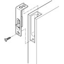 Häfele Möbelriegel Kantenriegel zum Einlassen 60x12mm gelb chromatiert