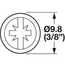 Häfele Gewindeschraube M4x1 Tellerkopf Kombi-Kreuzschlitz 10x20mm