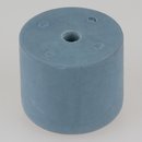 Häfele Türstopper Bodentürstopper Gummi TS8 grau-blau 40x35mm zum Schrauben