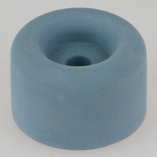 Häfele Türstopper Bodentürstopper Gummi TS8 grau-blau 40x25mm zum Schrauben