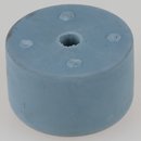 Häfele Türstopper Bodentürstopper Gummi TS8 grau-blau 40x25mm zum Schrauben