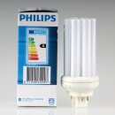 Phillips Master PL-T 4 Pin 18W/840 Kompakt-Leuchtstofflampe Sockel GX24q-2 Länge 112mm 1200 Lumen